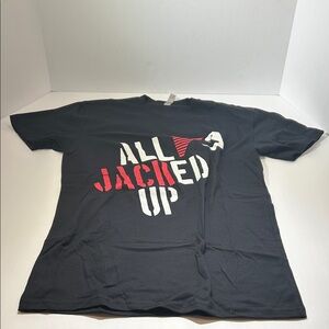Next Level Apparel Black Tee - All Jacked Up